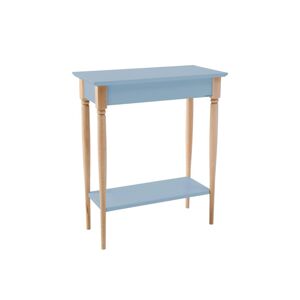 RAGABA Mamo konzolový stôl úzky FARBA: nebeská modrá/drevo