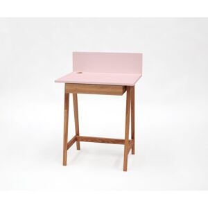 RAGABA Luka písací stôl so zásuvkou FARBA: ružová