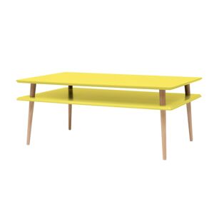 RAGABA Koro konferenčný stôl s vysokou policou FARBA: žltá