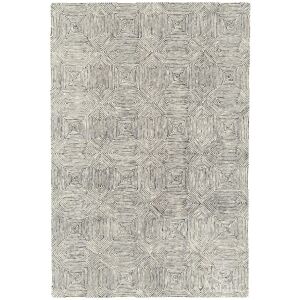ASIATIC LONDON Camden Black White - koberec ROZMER CM: 120 x 170