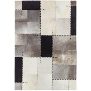 ASIATIC LONDON Xylo Mono Cross Stitch - koberec ROZMER CM: 120 x 170