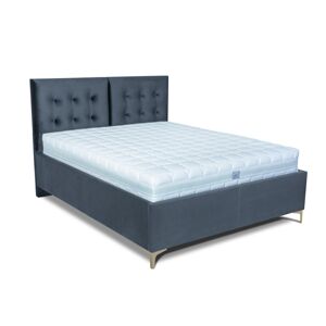 MOOD posteľ Riviera boxspring 2224/zlatá PLOCHA SPANIA: 200 x 200 cm