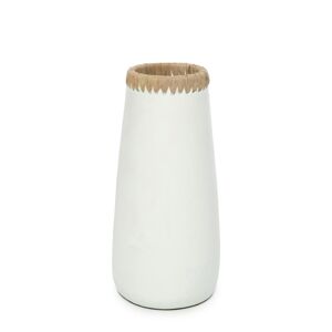 BAZAR BIZAR The Sneaky Vase - White Natural - L váza