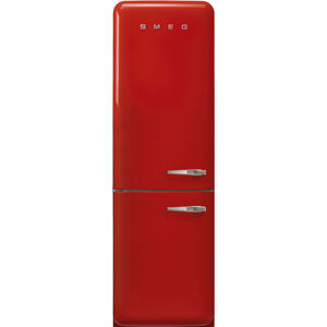 SMEG 51's Retro Style FAB32 kombinovaná chladnička s mrazákom dole červená + 5 ročná záruka zdarma