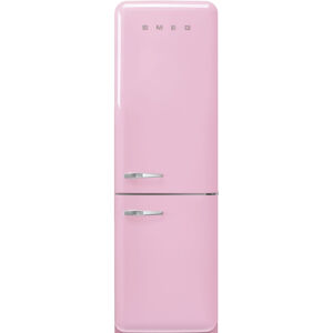 SMEG 51's Retro Style FAB32 kombinovaná chladnička s mrazákom dole ružová + 5 ročná záruka zdarma