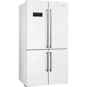SMEG americká chladnička s mrazákom FQ60BDF biela + 5 ročná záruka zdarma