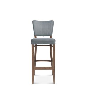 FAMEG Tulip.1 - BST-9608 - barová stolička Farba dreva: buk premium, Čalúnenie: koža L2