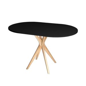 RAGABA Jubi Oval jedálenský stôl FARBA: matná čierna