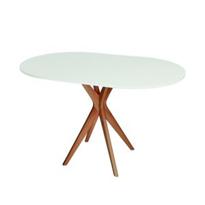 RAGABA Jubi Oval Oak jedálenský stôl FARBA: mätová zelená