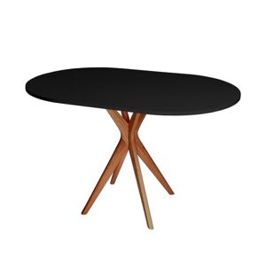 RAGABA Jubi Oval Oak jedálenský stôl FARBA: matná čierna
