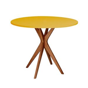 RAGABA Jubi Round Oak jedálenský stôl FARBA: okrová