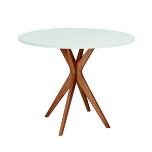 RAGABA Jubi Round Oak jedálenský stôl FARBA: mätová zelená