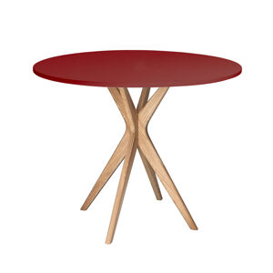 RAGABA Jubi Round jedálenský stôl FARBA: červená