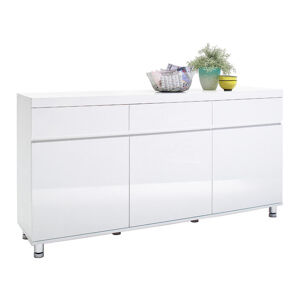 Xora KOMODA SIDEBOARD, biela, 165/83/40 cm