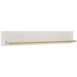 Livetastic NÁSTENNÁ POLICA, farba duba, farba pínie, 150/25/22 cm